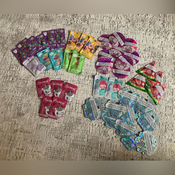 Assorted Kids Face Masks Set 45 pieces
